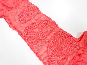 正絹　絞り　帯揚げ